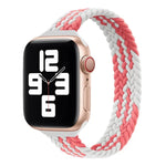 Dây đồng hồ thay thế bện nylon vòng eo nhỏ đơn cho Apple Watch Series, XS 130mm, XS 135mm, 7 41mm / 6&SE&5&4 40mm / 3&2&1 38mm