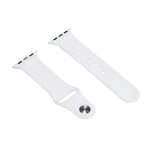 Dây đồng hồ thay thế silicone màu tương phản dòng Morandi cho Apple Watch Series, 7 41mm / 6&SE&5&4 40mm / 3&2&1 38mm, 7 45mm / 6&SE&5&4 44mm / 3&2&1 42mm