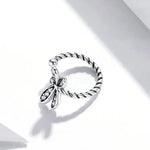 Bông tai nữ chuồn chuồn tinh xảo bạc Sterling S925, Chuồn chuồn