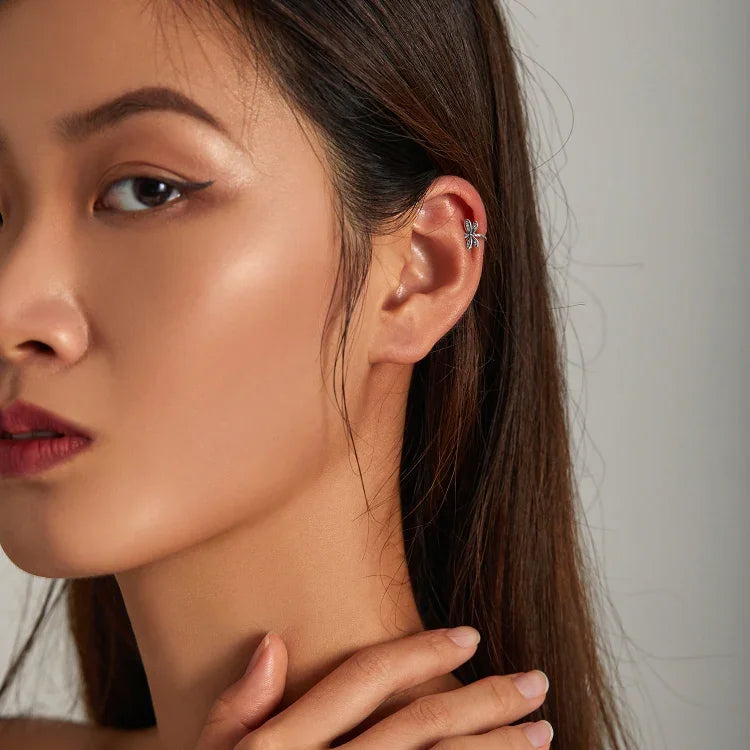 Bông tai nữ chuồn chuồn tinh xảo bạc Sterling S925, Chuồn chuồn
