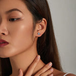 Bông tai nữ bạc Sterling S925 hình bướm, Bướm