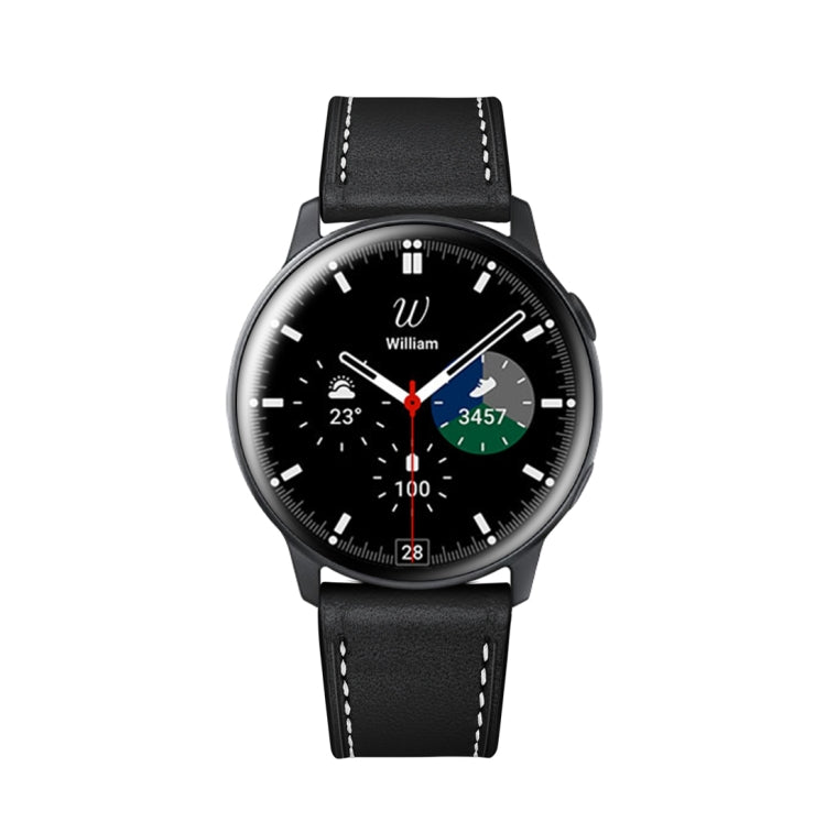 Dây đeo đồng hồ thay thế bằng da, dành cho Samsung Galaxy Watch 3 41mm, dành cho Samsung Galaxy Watch 3 45mm, dành cho Samsung Galaxy Watch 42mm, dành cho Samsung Galaxy Watch 46mm