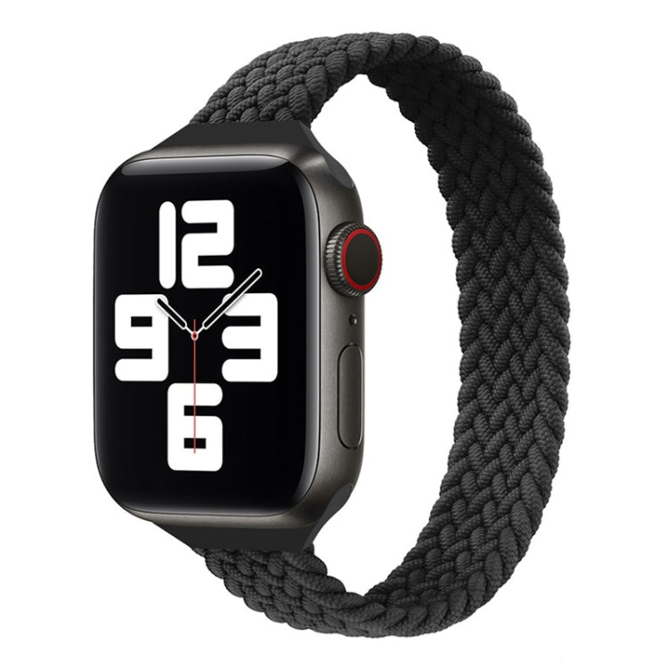 Dây đồng hồ thay thế nylon bện vòng đơn eo nhỏ cho Apple Watch Series 7 41mm / 6&SE&5&4 40mm / 3&2&1 38mm, S 135mm, M 145mm, L 155mm
