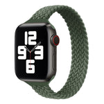 Dây đồng hồ thay thế nylon bện vòng đơn eo nhỏ cho Apple Watch Series 7 41mm / 6&SE&5&4 40mm / 3&2&1 38mm, S 135mm, M 145mm, L 155mm