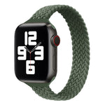 Dây đồng hồ thay thế nylon bện vòng đơn eo nhỏ cho Apple Watch Series 7 45mm / 6&SE&5&4 44mm / 3&2&1 42mm, S 145mm, M 155mm, L 165mm