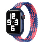 Dây đồng hồ thay thế nylon bện vòng đơn eo nhỏ cho Apple Watch Series 7 45mm / 6&SE&5&4 44mm / 3&2&1 42mm, S 145mm, M 155mm, L 165mm