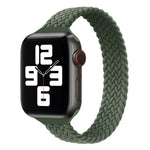 Dây đồng hồ thay thế nylon bện vòng đơn eo nhỏ cho Apple Watch Series 7 45mm / 6&SE&5&4 44mm / 3&2&1 42mm, S 145mm, M 155mm, L 165mm