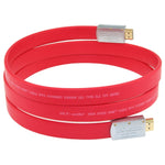 Cáp HDMI phẳng mạ vàng ULT-unite 4K Ultra HD, dài 1m, 1,5m, 2m, 3m, 5m, 6m, 8m, 10m, 12m, 15m, 16m, 17m, 18m, 20m
