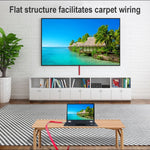 Cáp HDMI phẳng mạ vàng ULT-unite 4K Ultra HD, dài 1m, 1,5m, 2m, 3m, 5m, 6m, 8m, 10m, 12m, 15m, 16m, 17m, 18m, 20m