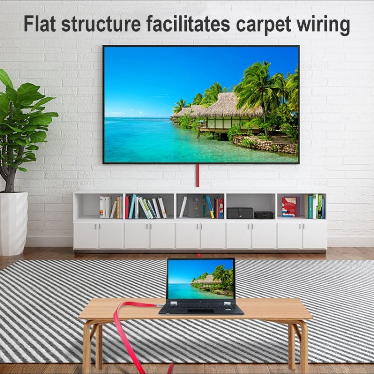 Cáp HDMI phẳng mạ vàng ULT-unite 4K Ultra HD, dài 1m, 1,5m, 2m, 3m, 5m, 6m, 8m, 10m, 12m, 15m, 16m, 17m, 18m, 20m
