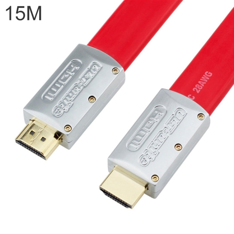 Cáp HDMI phẳng mạ vàng ULT-unite 4K Ultra HD, dài 1m, 1,5m, 2m, 3m, 5m, 6m, 8m, 10m, 12m, 15m, 16m, 17m, 18m, 20m