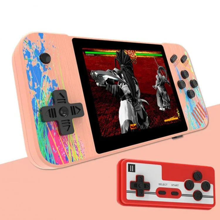 Máy chơi game cầm tay G3 Macaron màn hình 3,5 inch cho hai người chơi tích hợp 800 trò chơi, chơi đôi / Hồng, chơi đôi / Xám, chơi đôi / Xanh lá, chơi đôi / Xanh dương