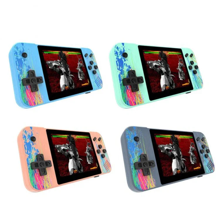 Máy chơi game cầm tay G3 Macaron màn hình 3,5 inch cho hai người chơi tích hợp 800 trò chơi, chơi đôi / Hồng, chơi đôi / Xám, chơi đôi / Xanh lá, chơi đôi / Xanh dương