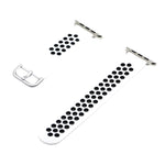 Dây đồng hồ thay thế bằng silicone cho Apple Watch Series, 7 41mm / 6&SE&5&4 40mm / 3&2&1 38mm, 7 45mm / 6&SE&5&4 44mm / 3&2&1 42mm