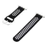 Dây đồng hồ thay thế bằng silicone cho Apple Watch Series, 7 41mm / 6&SE&5&4 40mm / 3&2&1 38mm, 7 45mm / 6&SE&5&4 44mm / 3&2&1 42mm
