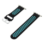 Dây đồng hồ thay thế bằng silicone cho Apple Watch Series, 7 41mm / 6&SE&5&4 40mm / 3&2&1 38mm, 7 45mm / 6&SE&5&4 44mm / 3&2&1 42mm