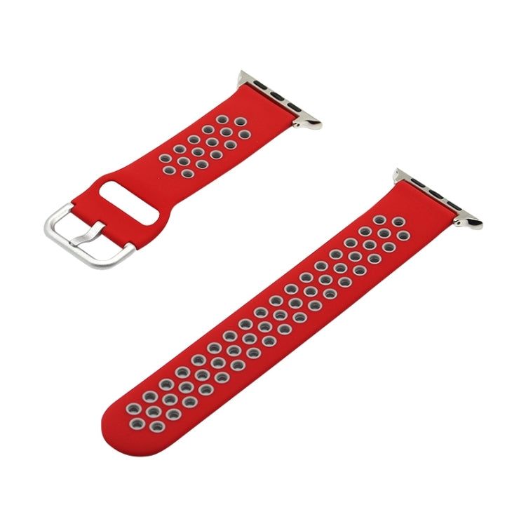 Dây đồng hồ thay thế bằng silicone cho Apple Watch Series, 7 41mm / 6&SE&5&4 40mm / 3&2&1 38mm, 7 45mm / 6&SE&5&4 44mm / 3&2&1 42mm