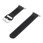 Dây đồng hồ thay thế bằng silicone cho Apple Watch Series, 7 41mm / 6&SE&5&4 40mm / 3&2&1 38mm, 7 45mm / 6&SE&5&4 44mm / 3&2&1 42mm