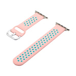 Dây đồng hồ thay thế bằng silicone cho Apple Watch Series, 7 41mm / 6&SE&5&4 40mm / 3&2&1 38mm, 7 45mm / 6&SE&5&4 44mm / 3&2&1 42mm