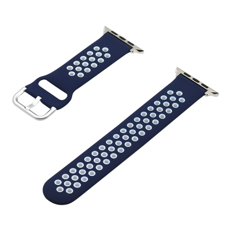 Dây đồng hồ thay thế bằng silicone cho Apple Watch Series, 7 41mm / 6&SE&5&4 40mm / 3&2&1 38mm, 7 45mm / 6&SE&5&4 44mm / 3&2&1 42mm