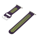 Dây đồng hồ thay thế bằng silicone cho Apple Watch Series, 7 41mm / 6&SE&5&4 40mm / 3&2&1 38mm, 7 45mm / 6&SE&5&4 44mm / 3&2&1 42mm