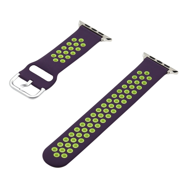 Dây đồng hồ thay thế bằng silicone cho Apple Watch Series, 7 41mm / 6&SE&5&4 40mm / 3&2&1 38mm, 7 45mm / 6&SE&5&4 44mm / 3&2&1 42mm