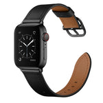Dây đeo đồng hồ thay thế bằng da cho Apple Watch Series 7 41mm / 6&SE&5&4 40mm / 3&2&1 38mm, 7 45mm / 6&SE&5&4 44mm / 3&2&1 42mm