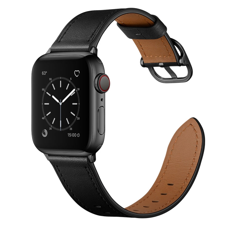 Dây đeo đồng hồ thay thế bằng da cho Apple Watch Series 7 41mm / 6&SE&5&4 40mm / 3&2&1 38mm, 7 45mm / 6&SE&5&4 44mm / 3&2&1 42mm