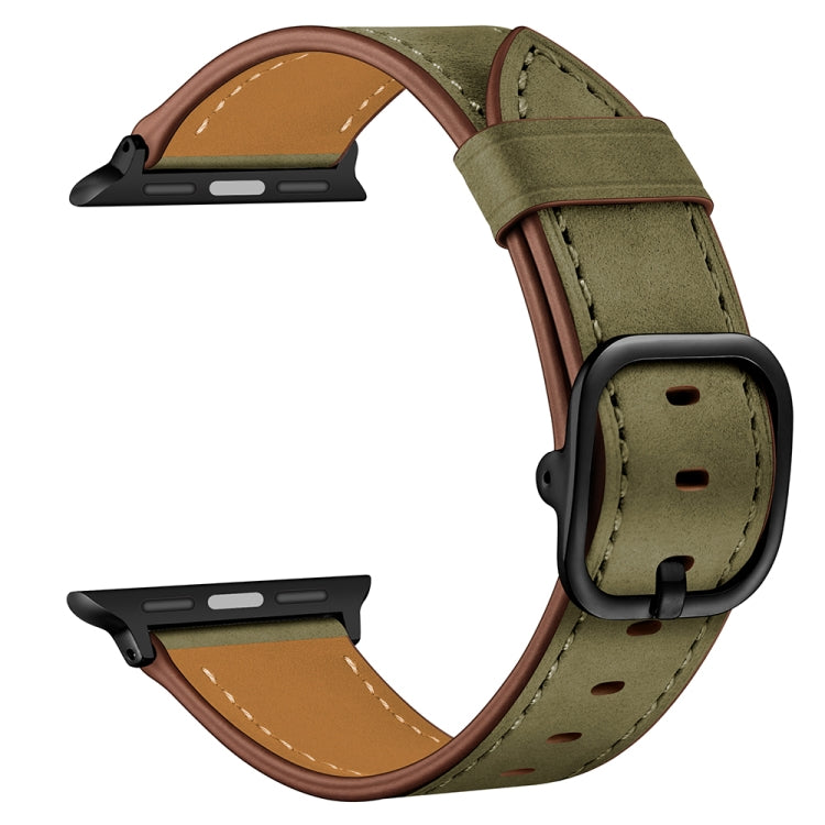 Dây đeo đồng hồ thay thế bằng da cho Apple Watch Series 7 41mm / 6&SE&5&4 40mm / 3&2&1 38mm, 7 45mm / 6&SE&5&4 44mm / 3&2&1 42mm