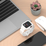 Dây thay thế tích hợp TPU trong suốt Glacier, Dành cho Apple Watch Series 7 45mm, Dành cho Apple Watch Series 7 41mm