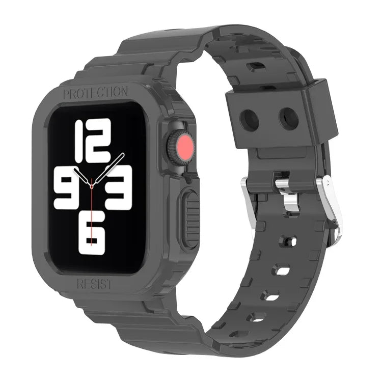 Dây thay thế tích hợp TPU trong suốt Glacier, Dành cho Apple Watch Series 7 45mm, Dành cho Apple Watch Series 7 41mm