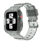 Dây thay thế tích hợp TPU trong suốt Glacier, Dành cho Apple Watch Series 7 45mm, Dành cho Apple Watch Series 7 41mm