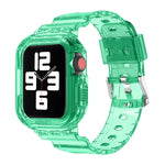 Dây thay thế tích hợp TPU trong suốt Glacier, Dành cho Apple Watch Series 7 45mm, Dành cho Apple Watch Series 7 41mm