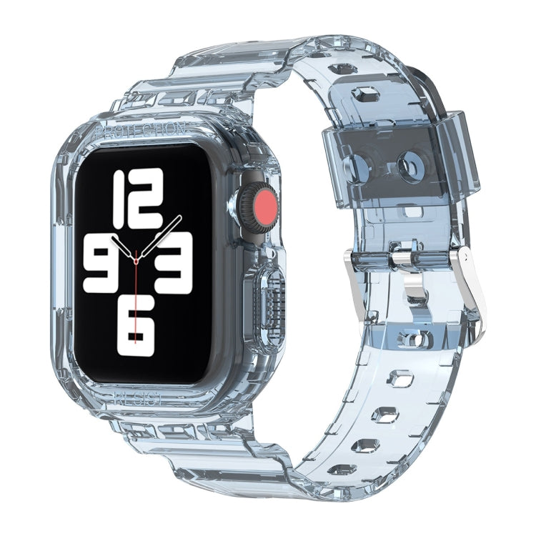 Dây thay thế tích hợp TPU trong suốt Glacier, Dành cho Apple Watch Series 7 45mm, Dành cho Apple Watch Series 7 41mm