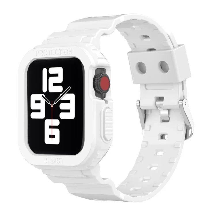 Dây thay thế tích hợp TPU trong suốt Glacier, Dành cho Apple Watch Series 7 45mm, Dành cho Apple Watch Series 7 41mm