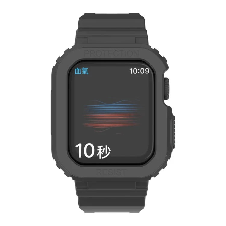 Dây thay thế tích hợp TPU trong suốt Glacier, Dành cho Apple Watch Series 7 45mm, Dành cho Apple Watch Series 7 41mm