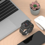 Dây thay thế tích hợp TPU trong suốt Glacier, Dành cho Apple Watch Series 7 45mm, Dành cho Apple Watch Series 7 41mm