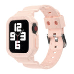 Dây thay thế tích hợp TPU trong suốt Glacier, Dành cho Apple Watch Series 7 45mm, Dành cho Apple Watch Series 7 41mm