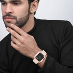 Dây thay thế tích hợp TPU trong suốt Glacier, Dành cho Apple Watch Series 7 45mm, Dành cho Apple Watch Series 7 41mm