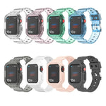 Dây thay thế tích hợp TPU trong suốt Glacier, Dành cho Apple Watch Series 7 45mm, Dành cho Apple Watch Series 7 41mm