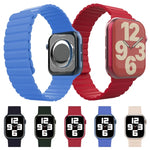 Dây thay thế silicone tích hợp cho Apple Watch Series, 7 41mm / 6&SE&5&4 40mm / 3&2&1 38mm, 7 45mm / 6&SE&5&4 44mm / 3&2&1 42mm
