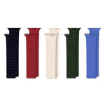 Dây thay thế silicone tích hợp cho Apple Watch Series, 7 41mm / 6&SE&5&4 40mm / 3&2&1 38mm, 7 45mm / 6&SE&5&4 44mm / 3&2&1 42mm