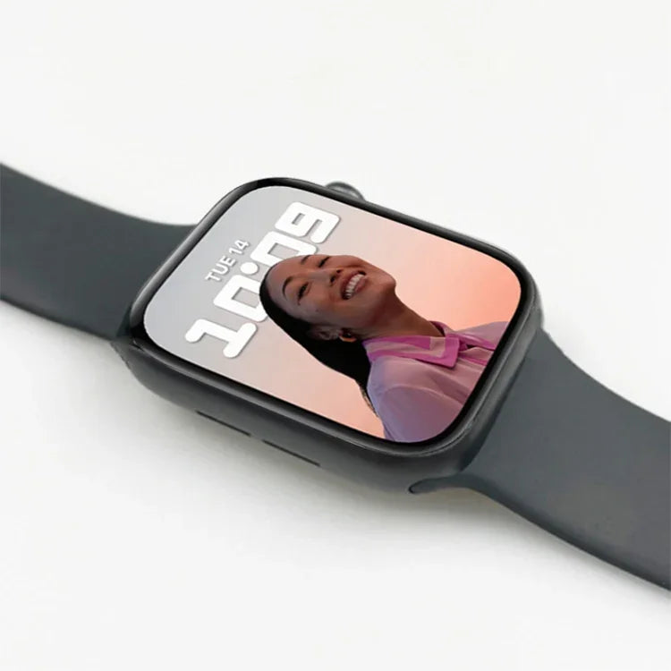 Miếng dán kính cường lực UV HD chống nổ mocolo 9H, Dành cho Apple Watch 7 45mm