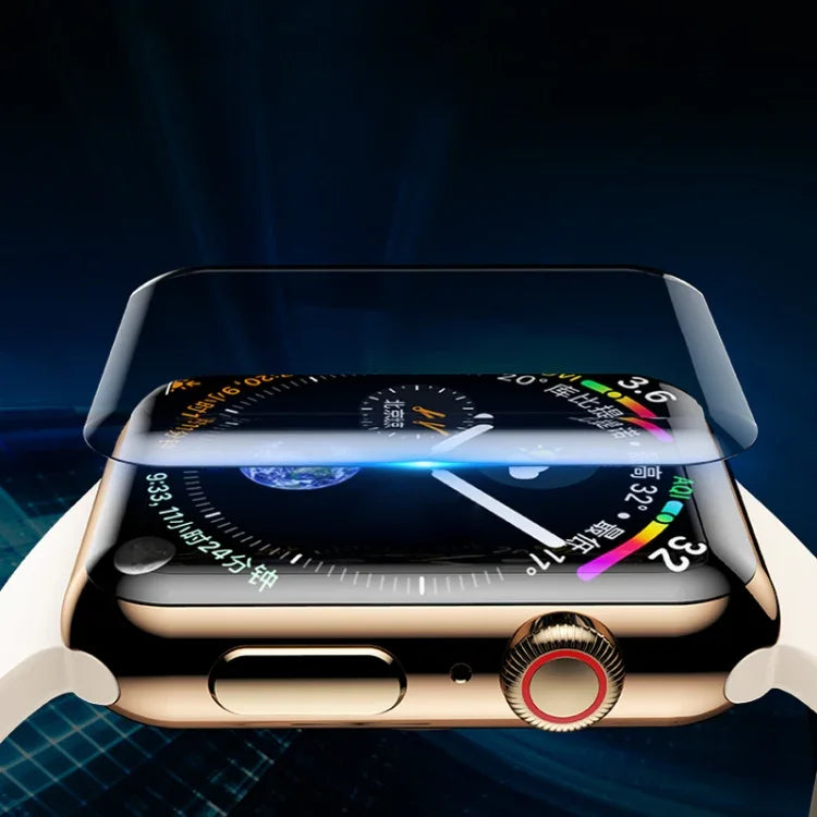 Miếng dán kính cường lực UV HD chống nổ mocolo 9H, Dành cho Apple Watch 7 45mm