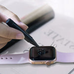 Miếng dán kính cường lực UV HD chống nổ mocolo 9H, Dành cho Apple Watch 7 45mm