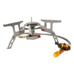 Bếp gas di động A6625-02 ngoài trời, bếp tách lửa kèm bật lửa, A6625-02
