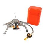 Bếp gas di động A6625-02 ngoài trời, bếp tách lửa kèm bật lửa, A6625-02