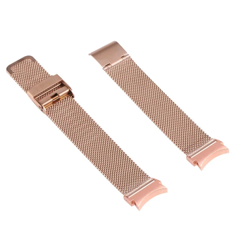 Dây đồng hồ thay thế Milanese khóa bảo hiểm kép, Dành cho Fitbit Charge 4, Dành cho Samsung Galaxy Watch4 40mm/44mm