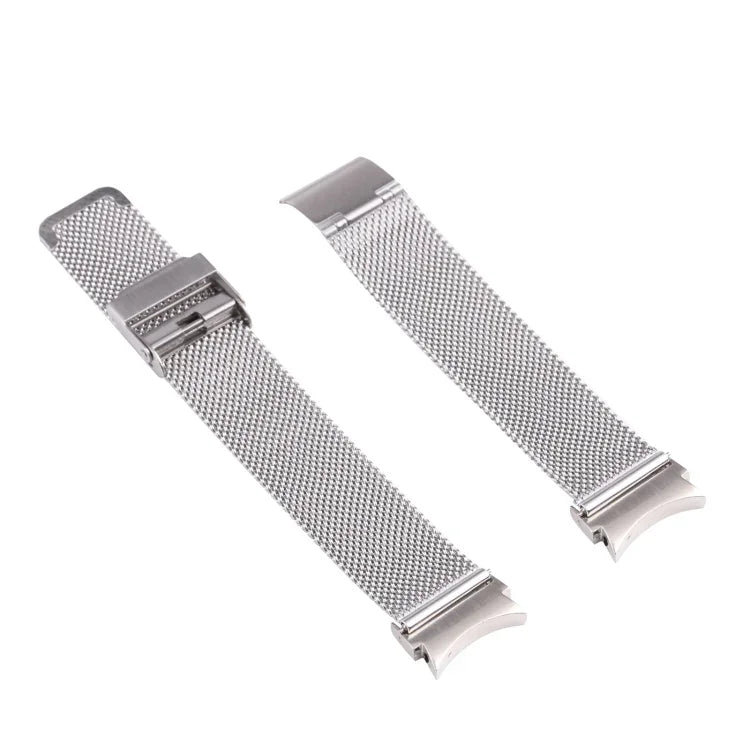 Dây đồng hồ thay thế Milanese khóa bảo hiểm kép, Dành cho Fitbit Charge 4, Dành cho Samsung Galaxy Watch4 40mm/44mm