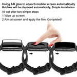 Miếng dán bảo vệ màn hình đồng hồ IMAK Plexiglass HD, Dành cho Apple Watch Series 9 / 8 / 7 41mm, Dành cho Apple Watch 7 41mm, Dành cho Apple Watch 7 45mm